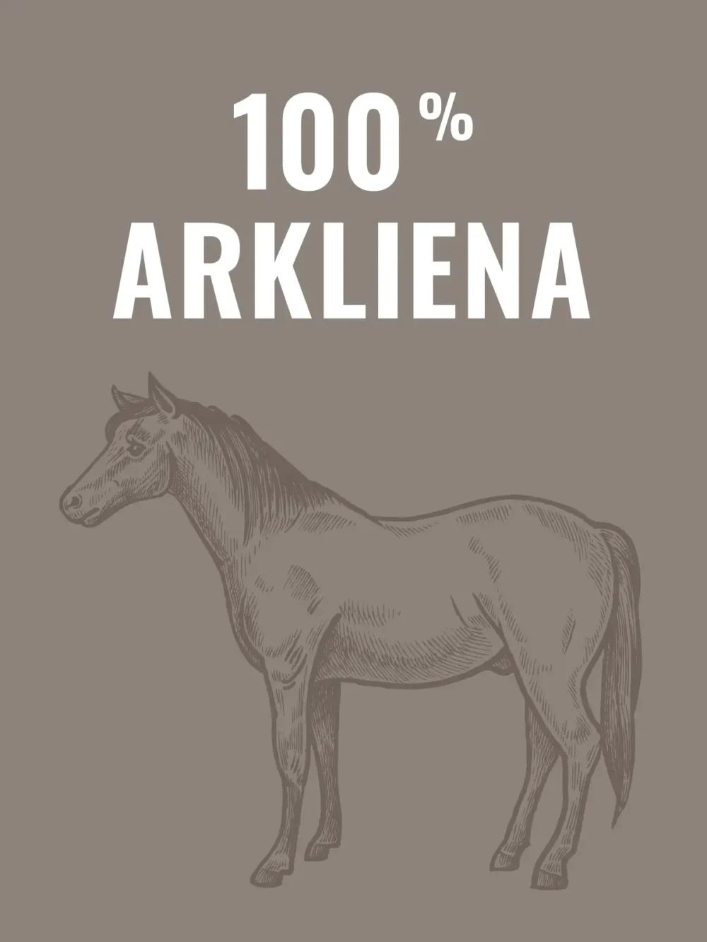 Visavertis arklienos žalias ėdalas šunims, 1 kg